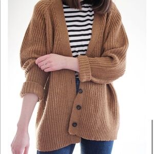 L’Envers Merino Wool Claude Cardigan
